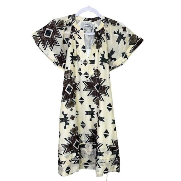 NWT Maria Cher Formosa Short Butterfly Sleeves Carol Short Dress Mix 1 Size XS - Picture 4 of 11